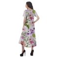 thumbnail image 3 of Moomaya Robes d'Été Imprimées Décontractées pour Femmes, Robes de Cocktail, Vêtements de Mariage, 3 of 5