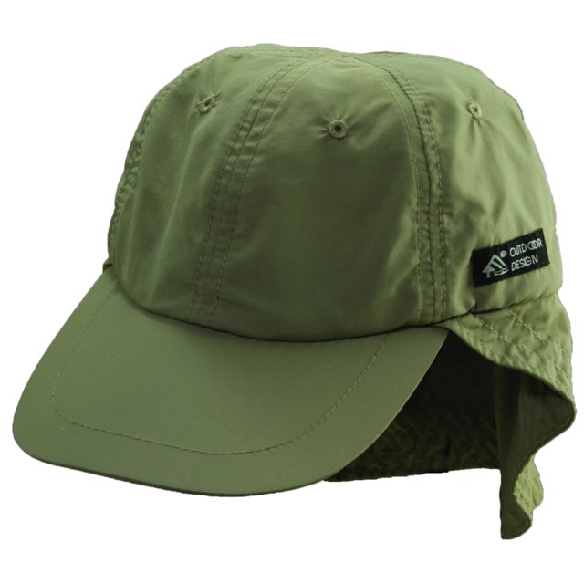 Dorfman Pacific CoolMax Sun Neck Shield Fishing Baseball Hat