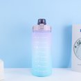 thumbnail image 4 of 64 OZ/Half Gallon Water Bottle Jug, Motivational Time Marker Straw, 4 of 7