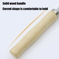 thumbnail image 4 of Wooden Stainless Steel Range Comb Pet Comb Wooden Handle One Range Comb Double RangeComb High Low Tooth Comb Cats Comb Glossy Hair Comb, 4 of 6