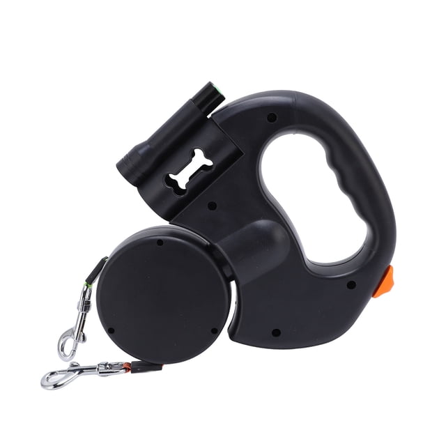 Dual Pet Leash Retractable Dog Leash,Double Leash Dog Retractable Leashes Pet Walking Accessory with Automatic Winding Rope Dog Leashes for Medium Dogs Large Dog Leash Heavy Duty