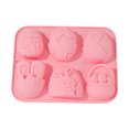 thumbnail image 1 of WMQPNNS Easter Chocolate Egg Rabbit Bunny Shaped Mould for Chocolate Fondant Non Stick Rabbit Baking for DIY Candy Cookies Easter Party, 1 of 6