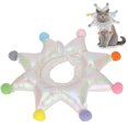 thumbnail image 4 of Collier de Récupération pour Chat Souple, Réglable Anti-Rayures Respirant Imperméable Anti-Léchage Collier pour Animaux de Compagnie pour les Chats pour Chiens S, M, L, 4 of 8