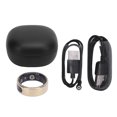 thumbnail image 2 of Smart Ring, 5ATM Fitness Tracker Ring Touch Control  for Running Black,Gold, 2 of 7