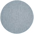 thumbnail image 2 of Safavieh Courtyard Collection Area Rug, Navy and Grey, 4' x 5'7', Indoor/Outdoor, 2 of 4