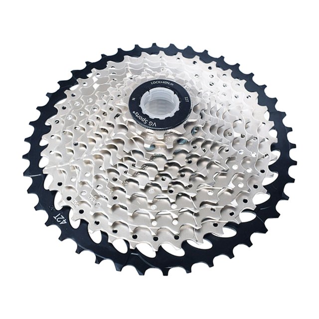 Vitesses de Roue Libre de Vélo 11-25T/46T Pignon de Volant d'Inertie Plein en Acier de Remplacement Composant de Réparation de Pignon de Route de Montagne 11-42T