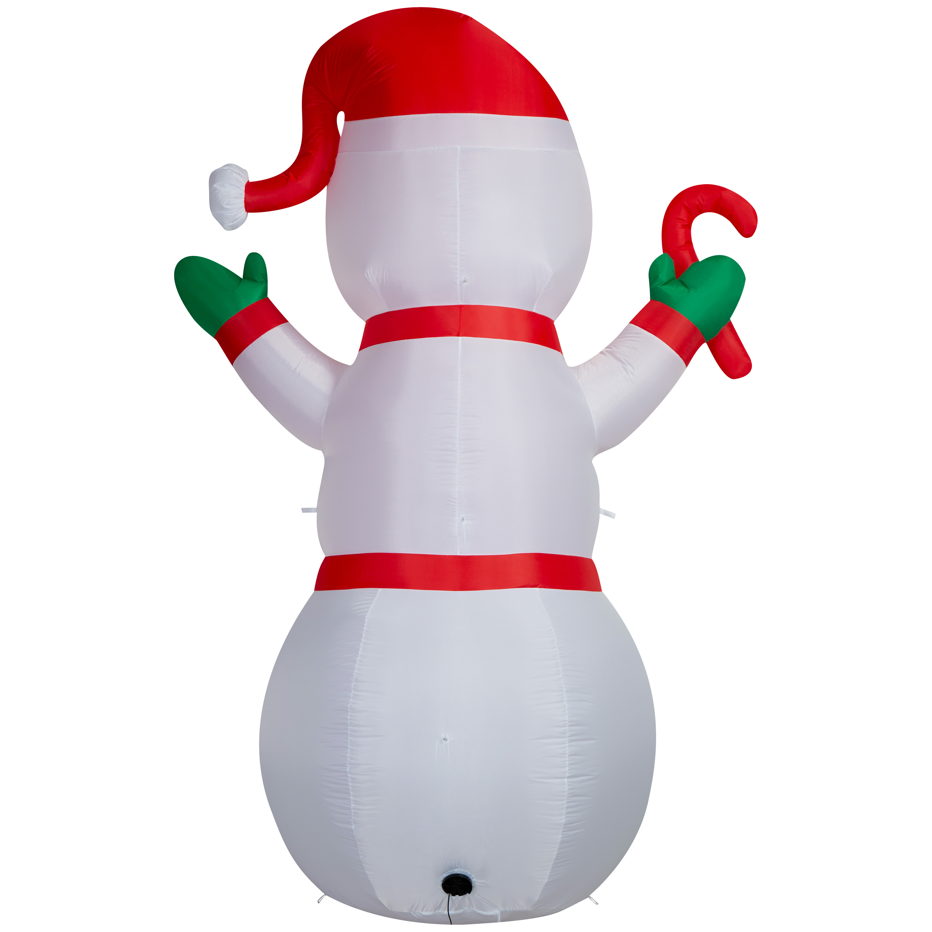 Airblown Christmas Yard Inflatables Light Snowman