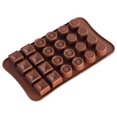 thumbnail image 2 of SMihono Kitchen Organizers and Storage 24 Holes Silicone For Chocolate, Cake, Jelly, Pudding, Multiple Shape Kitchen Gadgets Must Have 2023, 2 of 6