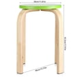 thumbnail image 4 of Stacking Stool, Candy Color Bent Wood, Non , Durable, Kids Room Decor with Anti Slip, Floor , 15.75 X 17.9inch, 4 of 8