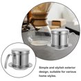 thumbnail image 3 of OUNONA Stainless Coffee Pot Drip Brewing Modern Sleek Design for Office Use 1Pack, 3 of 8
