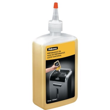 Fellowes® Huile et lubrifiant Powershred pour les déchiqueteuse 12 oz / 355 ml