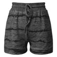 thumbnail image 5 of Dealovy Workout Shorts for Women Drawstring Casual Elastic Waisted Printed Loose Comfy Sports Shorts, 5 of 5