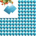 thumbnail image 5 of QualitChoice 100pcs Square Aluminum Foil Wrappers Colorful Package Candy Chocolate Lollipops sky blue 2Set, 5 of 5