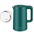 thumbnail image 2 of Electric Water Pot, Electric Kettle, Integrated Wrapped, 2.3L Electric Kettle Stainless Steel Double Layer Anti Sclading Automatic Power Off Electric Water Boiler For Home, 2 of 8