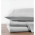 thumbnail image 1 of Kindlier 100% Organic Cotton Sheet Set – Deep Pocket Bedding Set Twin, Light Grey, 1 of 5