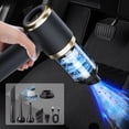 thumbnail image 2 of Wzzjkit Handheld Vacuum Portable Vacuum Cleaner/Car Vacuum Cleaner/Handheld Vacuum Cleaner Rechargeable Handheld Car Mini Vacuum Cleaner Household USB Rechargeable High Power Recharg, 2 of 5