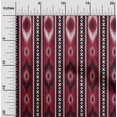 thumbnail image 1 of oneOone Polyester Lycra Fabric Stripe & Geometric Ikat Printed Fabric 1 Yard 56 Inch Wide, 1 of 4