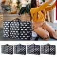 thumbnail image 1 of Vaidha Sacs de Rangement Réutilisables Très Grands avec Poignées et Fermetures Éclair Robustes, Sac de Déménagement Lavable Ultra Résistant, Organisateur de Garde-Robe et sous le Lit pour Literie, Couverture, 1 of 2