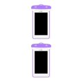 thumbnail image 4 of Maoww Universal Waterproof Case Mobile Phone Cover Water Proof Pouch Bag For 12 11 Pro Max 8 Plus new Purple 2Set, 4 of 6