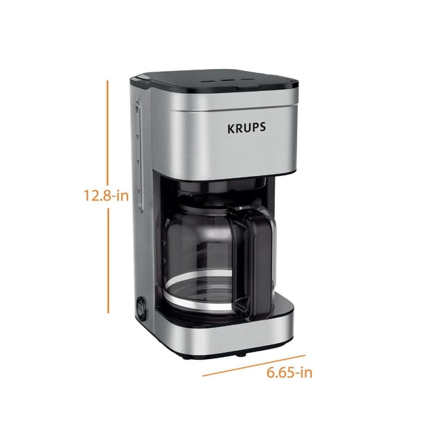 KRUPS Simply Brew Family Coffee Maker with Reusable Coffee Filter