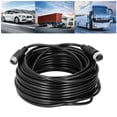 thumbnail image 3 of Câble de Caméra de Voiture 4 Broches Portable Anti-Interférence PVC Rallonge Vidéo Voiture Auto Camion Autobus, 3 of 7