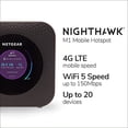 thumbnail image 2 of NETGEAR Nighthawk M1 MR1100-100NAS Point d'Accueil Mobile 4G LTE Routeur WiFi Double Bande, 2 of 5