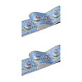 thumbnail image 4 of relayinert Wood Marbling SelfAdhesive Skirting Line Exquisite And Easy Maintenance And Environmentally Friendly PVC Durable Blue lantern flower 2Set, 4 of 6