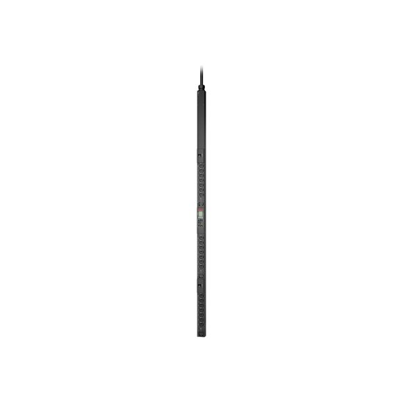 APC Rack PDU 9000 Switched APDU9941 - Power distribution unit (rack-mountable) - AC 200/208 V - 4992 VA - Ethernet 10/100/1000 - input: NEMA L6-30P - output connectors: 24 (21 x IEC 60320 C13/C15, 3 x IEC 60320 C19/C21) - 0U - 10 ft cord - black - for P/N: SMX1000C, SMX1500RM2UC, SMX1500RM2UCNC, SMX750C, SMX750CNC, SRT6KXLTUS, SRT8KXLTUS