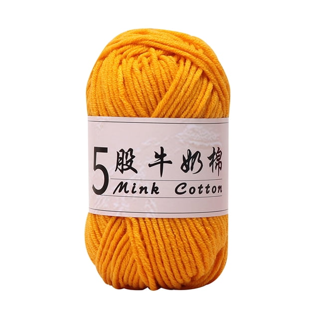 Birdeem 5 Strands Milk Cotton Doll Crochet Diy Knitting Thread Baby Sweater Wool Ball