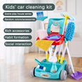 thumbnail image 1 of Play House Cleaning Toy Set, Simulation Children's Sweeping Toys, Broom Mop, 1 of 4