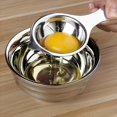 thumbnail image 2 of CNKOO 1pc Premium Stainless Steel Egg Yolk Separator for Restaurant Kitchen - Easy Egg Yolk Filter and Separation Tool  Perfect for Cooking and Baking  Durable and Easy to Clean  Baking E, 2 of 6