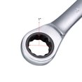 thumbnail image 3 of Unique Bargains 1" Ratcheting Combination Wrench SAE 72 Teeth 12 Point Ratchet Box Ended Spanner Tools, Cr-V., 3 of 5