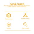 thumbnail image 2 of 1 Set of Door Security Plate Door Reinforcement Plate Door Security Devices, 2 of 8