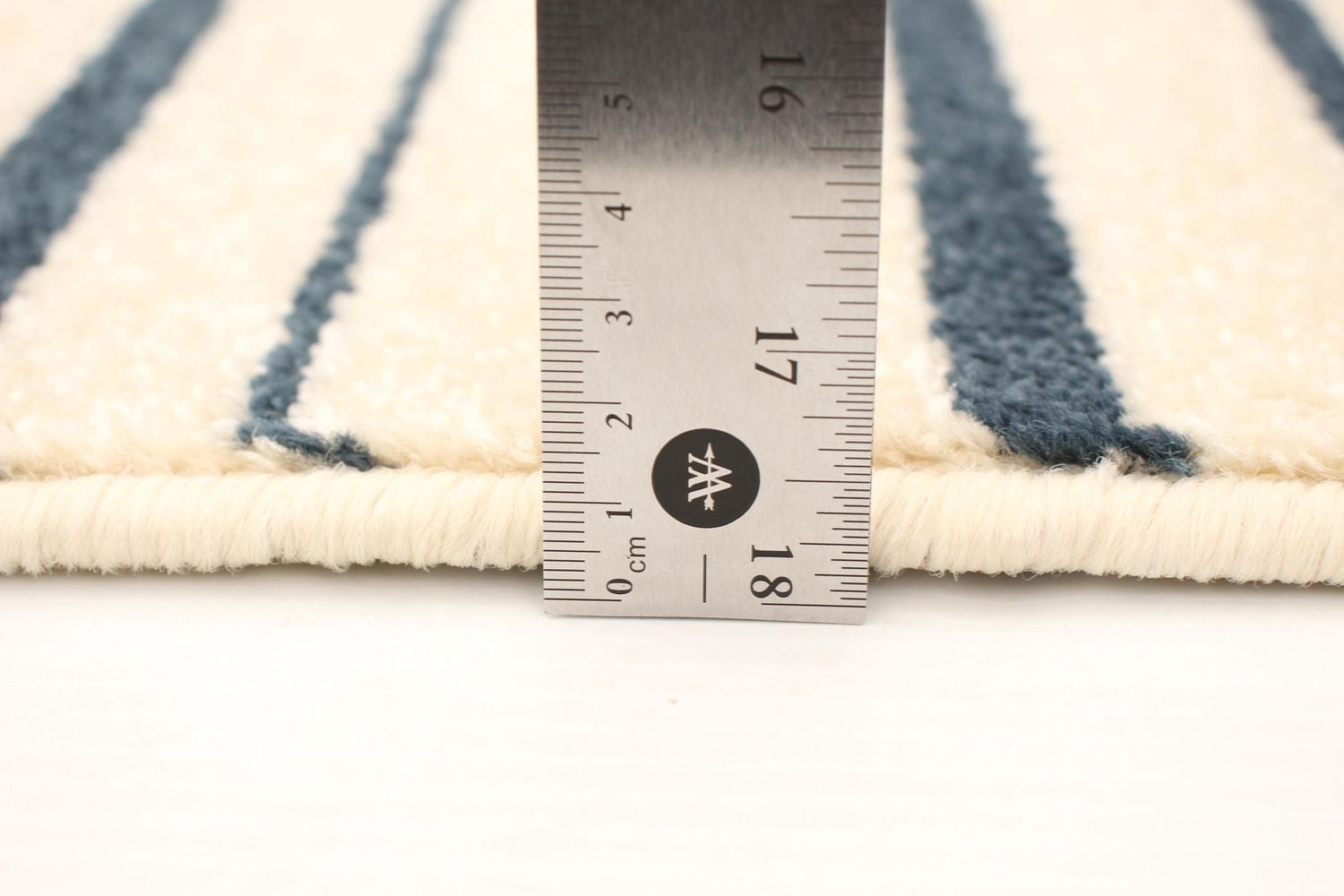 ECARPET Striped Area Rug, Minimalist Style Modern Carpet Fika Collection