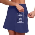 thumbnail image 4 of WEAIXIMIUNG Rallonge de Pantalon de Maternité Jupe-Short Taille Mi-Haute pour Femmes avec Poches / Jupe-Short Décontractée Active Deux Pièces, 4 of 7