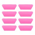 thumbnail image 1 of 8 Pcs Random Silicone Cupcake Moulds Square Muffin Moulds Cupcake Cups Non-Stick Heat Resistant Baking Molds for Home Cafe Random Color, 1 of 6