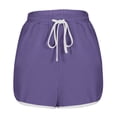 thumbnail image 4 of Timegard Wide Leg Shorts for Women High Waist Ruched Loose Lightweight Work Casual Shorts Summer, 4 of 6