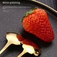 thumbnail image 2 of maskred Stainless Steel Tea Dessert Spoon Restaurant Portable Coffee Juice Seasoning Ice Cream Teaspoon Kitchen Accessory Type 12, 2 of 6