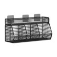 thumbnail image 2 of simhoa Fruit Storage Basket Wall Mount Onion Storage Wire Basket for Kitchen Pantry 3 Grids, 2 of 7