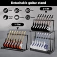 Slide Films Display Rack TROPOW Multi Guitar Stand – 14 Holder Folding Double-Layer Adjustable ...