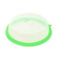 thumbnail image 1 of Oven Food Cover Plastic Microwave Bowl Splatter Microwave Bowl Cover Lid Heat-resistant Heating Protector, Green, 1 of 1