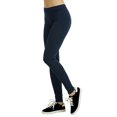 thumbnail image 1 of LAVRA Women's Full Length Spandex Colored Leggings-Navy Blue, 1 of 1