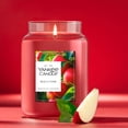 thumbnail image 4 of Yankee Candle Macintosh, Fall Scented Candle, 22oz Large Jar with Burn Time, 4 of 8