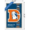 thumbnail image 3 of NFL Denver Broncos - Retro Logo 14 Wall Poster, 22.375" x 34", 3 of 5