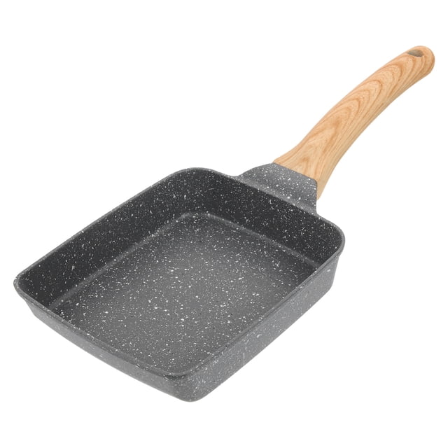 KAKOWELY non stick frying pans Multi-purpose Frying Pan Kitchen Non-stick Pan Medical Stone Skillet with Handle14.96"X5.91"X1.57"