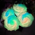 thumbnail image 2 of Boc 9Pcs/Box Luminous Soap Rose Flower Delicate Texture Essential Valentine‘s Day Scented Flowers Soap Home Decor, 2 of 10