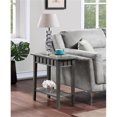 thumbnail image 1 of Convenience Concepts Table d'Appoint Dennis avec Tablette, Fini Bois Gris, 1 of 7