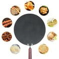thumbnail image 1 of Griddle Pancake Pan Crepe Maker Flat Pan Griddle Pan with Spreader & Spatula Crepe Maker Griddle, 1 of 7