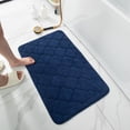 thumbnail image 1 of Boovnll Bathroom Rugs, Absorbent Thicken Non-Slip Backing Entrance Mat Bathroom Slip Floor Mat Machine Washable Sponge Absorbent Soft Pad, Bath Mat, Bath Mats for Bathroom, 1 of 3