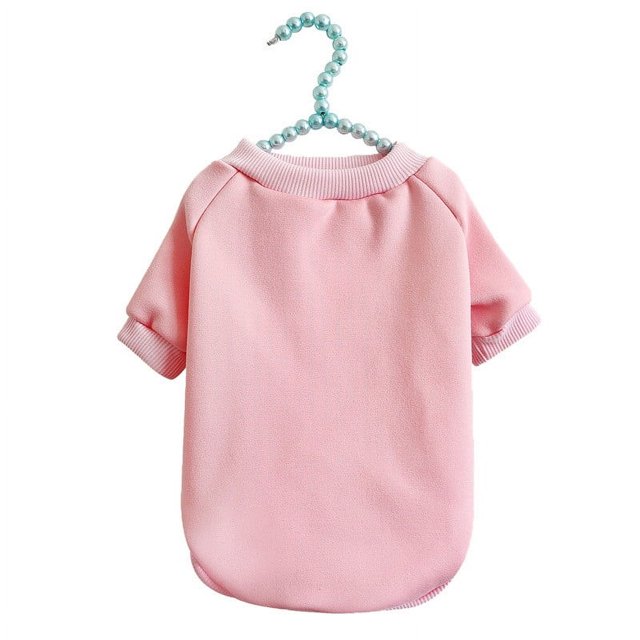 Fridja Sales and Winter Cute Peach Heart Pattern Dog Pet Sweater Clothes